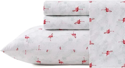 Miniatura 200 de Tommy Bahama - Juego de sábanas tamaño King, ropa de cama de percal 100% algodón con una sensación crujiente y fresca, sábanas con sábana bajera