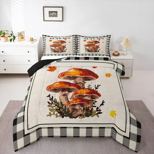 Miniatura 30 de Erosebridal Juego de edredón divertido de Halloween para niños, juego de ropa de cama de calabaza fantasma, decoración de Halloween para niños