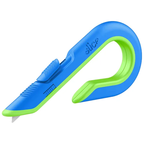 Miniatura 6 de Corte de caja Slice, cuchillo utilitario de potencia industrial, cuchilla de cerámica segura que dura 11 veces más que la de metal, color salvia, 1