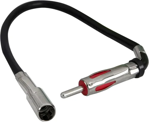 Scosche MDA1B Adaptador de antena micro/Delco para estéreo de automóvil compatible con vehículos GM e importación seleccionados 1985-2013 -