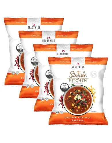 Miniatura 13 de Simple Kitchen - Mezcla de sopa de queso y brócoli, 17 porciones para preparación de comidas, vegetariana, sin gluten y liofilizada, sopa de brócoli