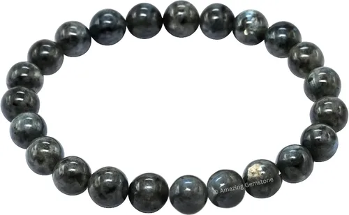 Miniatura 241 de Amazing Gemstone Pulsera de cristal para mujeres y hombres, pulsera de cristal curativo de protección, pulsera elástica con cuentas de piedras
