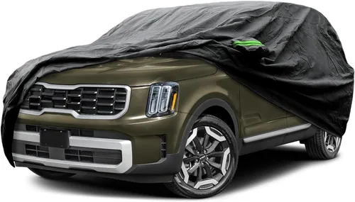 Miniatura 17 de Proadsy - Funda para auto compatible con Chevrolet Tahoe 2021-2024 2025 2026, a prueba de viento, para todo tipo de clima, impermeable, protección