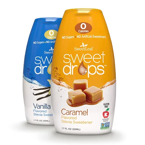 Miniatura 21 de SweetLeaf Sweet Drops - Edulcorante líquido de stevia saborizado, extracto de stevia, cero calorías, sin gluten, apto para dieta cetogénica, sin