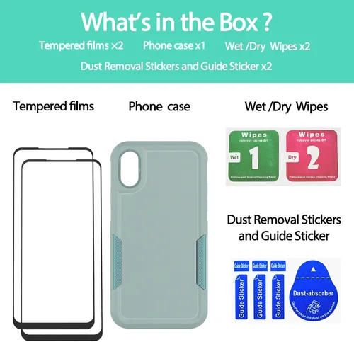 Miniatura 228 de Jeylly Funda para iPhone SE/Funda para iPhone 5S, Exterior de Plástico Duro que Absorbe Golpes + Interior de Silicona de Goma Defensor contra