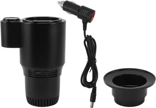Miniatura 7 de Calentador inteligente 2 en 1 para auto, 12 V 36 W, soporte para taza de refrigeración y calefacción para automóvil, control táctil, taza de viaje
