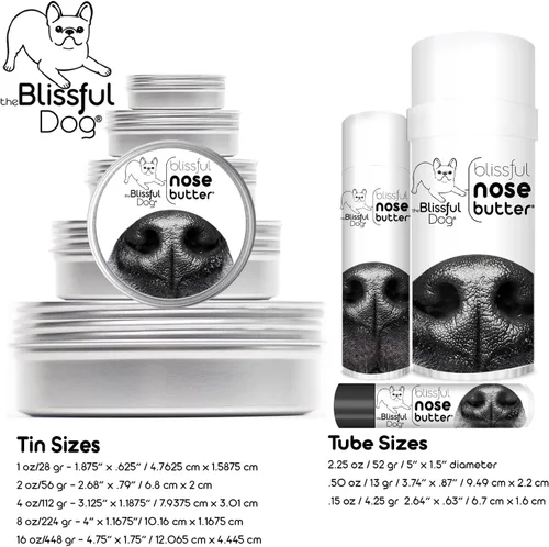 Miniatura 5 de The Blissful Dog Brindle Boxer Mantequilla para Nariz, Bálsamo Versátil para Nariz de Perro para Nariz Seca, Hidratante de Nariz Hecho a Mano