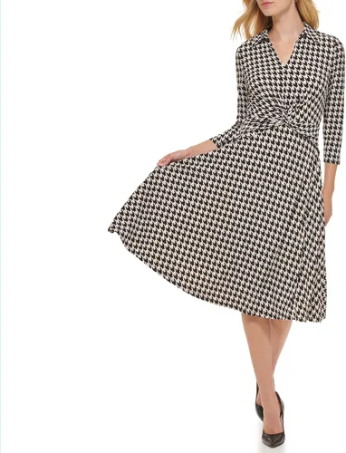 Miniatura 4 de Tommy Hilfiger Vestido midi ajustado y acampanado para mujer