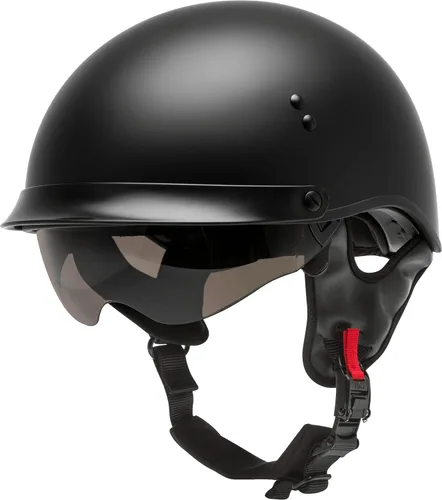 Miniatura 20 de GMAX Medio casco de retribución HH-65 - Aprobado por FMVSS 218