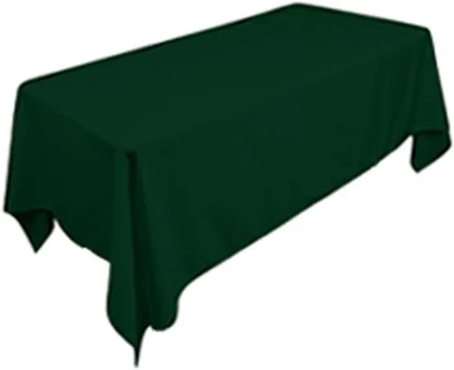 Miniatura 6 de Tektrum mantel rectangular de poliéster, de 60 נ102 pulgadas; tela gruesa, resistente y duradera