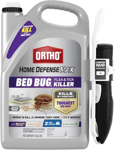 Miniatura 16 de Ortho Home Defense Max Bed Bug & Flea Killer Powder – Pulgas y chinches en polvo, aplicar a grietas y grietas en marcos de cama y de ventana