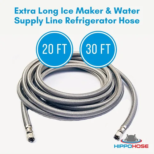 Miniatura 7 de Manguera para máquina de hielo para refrigerador (20 pies), ajuste universal para todas las marcas de refrigeradores, línea de suministro de agua