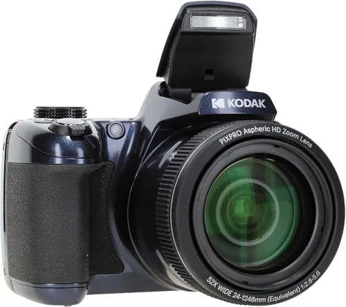 Miniatura 6 de KODAK PIXPRO AZ528 Astro Zoom Cámara digital Vlogging Bridge BSI-CMOS de 16MP 52X 1080p Wi-Fi (Azul medianoche) Paquete con tarjeta de memoria