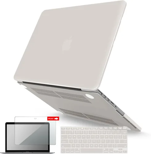 Miniatura 15 de IBENZER Compatible con MacBook Pro de 13 pulgadas 2015 2014 2013 finales 2012 A1502 A1425, carcasa rígida y cubierta de teclado y protector
