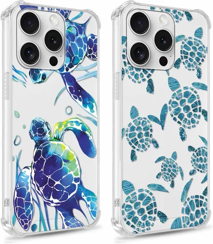 Miniatura 16 de Paquete de 2 fundas transparentes para iPhone 11 Pro de 5.8 pulgadas, diseño de hongos y mariposa, rana, funda protectora suave y delgada a prueba