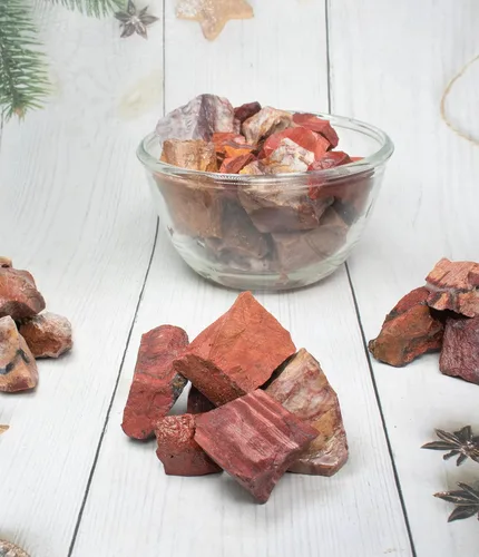Miniatura 4 de Crocon Jaspe Noreena de 1 libra de piedra natural áspera a granel piedra natural cruda para pulir cabbing, gema de pulido, minería, equilibrio