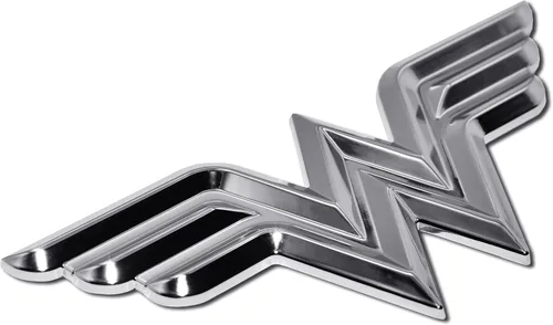 Miniatura 4 de Emblema cromado para auto de Mujer Maravilla (3D)