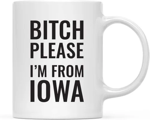 Miniatura 83 de Andaz Press Taza de café de 11 onzas, regalo de broma, Bitch Please I'm from Alabama, paquete de 1, incluye caja de regalo, divertidas ideas