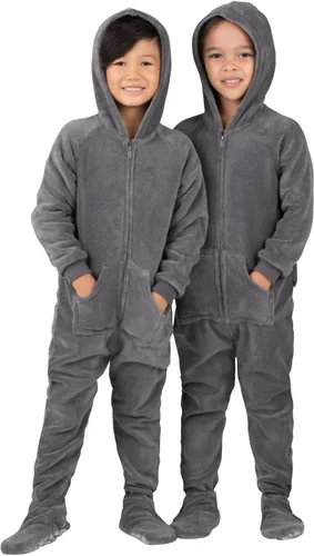 Miniatura 10 de Footed Pajamas - Pijama de una pieza de chenilla para niños pequeños Enterizo de pijama de una pieza para niños y niñas Unisex
