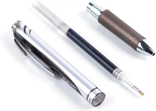 Miniatura 5 de Pentel - Tinta de recarga para bolígrafo de gel EnerGel, punta de metal de 0.7mm, tamaño mediano, tinta sepia, paquete de 12 (LR7-SP)