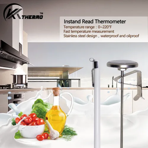 Miniatura 5 de KT THERMO - Termómetro de lectura instantánea de 2 pulgadas, mejor para bebidas de café, espuma de leche con chocolate