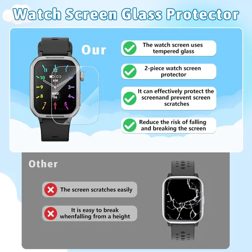 Miniatura 3 de Reloj inteligente para niños para niño niña, relojes para niños con 19 modos deportivos, frecuencia cardíaca, monitor de sueño, podómetro