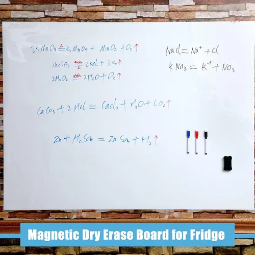 Miniatura 5 de Adhesivo de borrado en seco para decoración de pared, papel de contacto autoadhesivo para pizarra blanca, papel de pared magnético para despegar