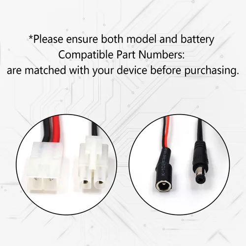 Miniatura 4 de Paquete de 2 baterías Ni-MH de 8.4 V 3000 mAh de repuesto para M16 SR16 AK Series MP5 G&P M16A1 Knights SR16 MP5 SD5 MK5A4 G3 SD1 M16VN CA G3 SG1 G3