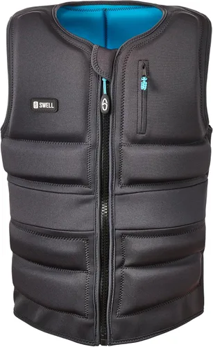 Miniatura 8 de Chaleco de neopreno Wakesurf Comp para hombre, diseñado exclusivamente para Wake Surf, pero ideal para todas las demás actividades de deportes Peltre
