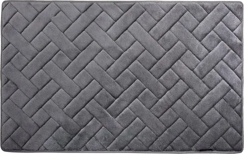 Miniatura 8 de Alfombra decorativa de espuma viscoelástica en espiga - Beige 21 * 34
