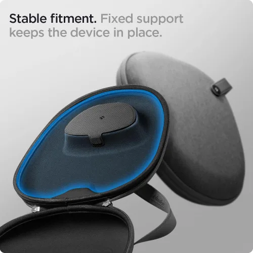 Miniatura 7 de Spigen Klasden - Funda de viaje diseñada para Airpods Max [compatible con funda inteligente para modo de sueño] - Gris carbón