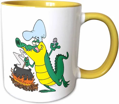 Miniatura 14 de 3dRose Dooni Designs - Tazas, diseño de juguetes al azar, Negro/Blanco