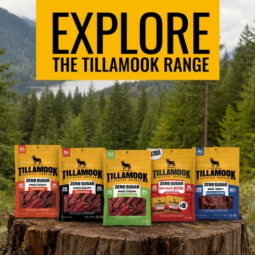 Miniatura 8 de Tillamook Country Smoker Zero Sugar Original Keto Friendly Salchichas ahumadas, 10 onzas (paquete de 2)