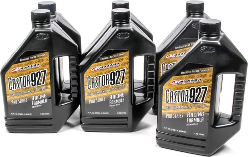 Miniatura 6 de Maxima Racing Oils 23901-4PK Castor 927 Racing Aceite de Premezcla 2-Tiempos Botella de 1L, Paquete de 4