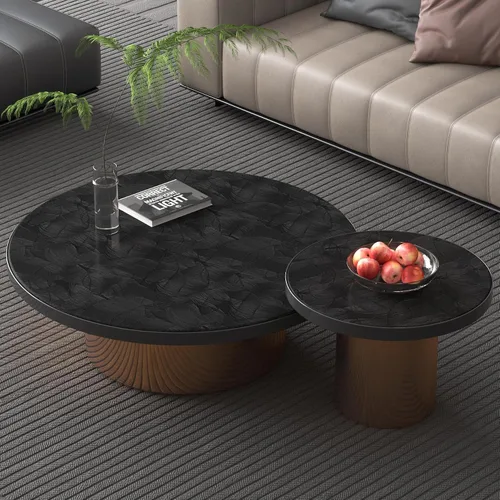 Miniatura 4 de Decotalk Papel tapiz negro con textura de 17.7 x 200 pulgadas, para decoración de dormitorio, papel adhesivo negro para armarios y cajones, papel