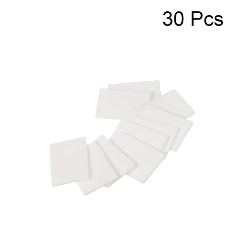 Miniatura 3 de PATIKIL Hoja de cerámica de alúmina almohadilla de enfriamiento Hoja aislante 30pcs alta dureza para transistor MOS 20x14x1mm (0.8x0.55x0.04")