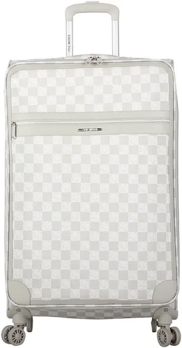 Miniatura 2 de Steve Madden Equipaje de diseñador, Chalet Gris Claro, Juego de maleta giratoria ligera expandible de 3 piezas - Juego de viaje