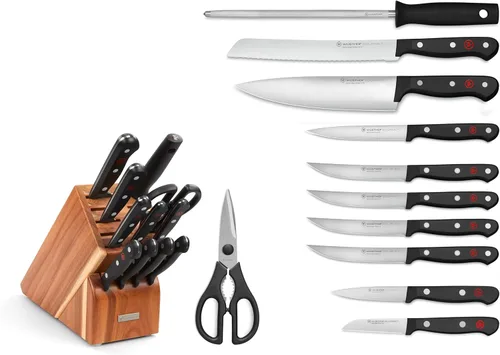 Miniatura 2 de WÜSTHOF Juego de cuchillos gourmet de 12 piezas Beech Wood