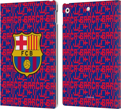 Miniatura 10 de Head Case Designs Funda de piel tipo libro con licencia oficial del FC Barcelona Barca compatible con Apple iPad 9.7 2017 / iPad 9.7 2018 Tipo Barca