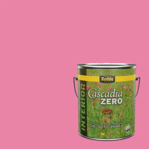 Miniatura 45 de Rodda Paint CASCADIA ZERO - Pintura e imprimación semibrillante para interiores en uno, cuarto de galón, madera de haya beechwood