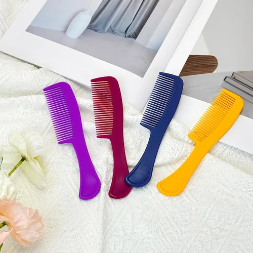 Miniatura 6 de Peines de pelo de viaje envueltos individualmente a granel para mujeres, hombres y niños, peine a granel para personas sin hogar, refugio de hotel