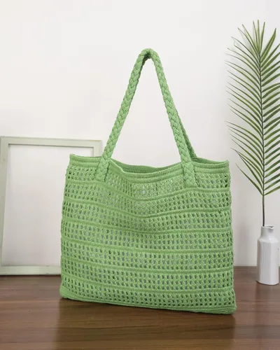 Miniatura 36 de Bolsas de ganchillo para mujer, bolsa de mano de playa de verano, bolsa de hombro de gran capacidad, bolsa de hobo estética, bolsa de punto, bolsa