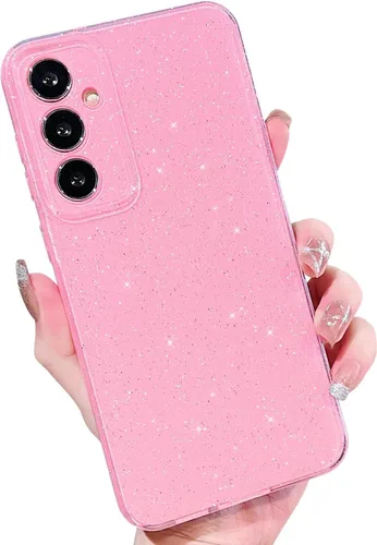 Miniatura 113 de MINSCOSE Compatible con Samsung Galaxy S22 Plus Case, Bonito Color Neón Brillante, con Purpurina Brillante Delgada Resistente a Golpes de Silicona