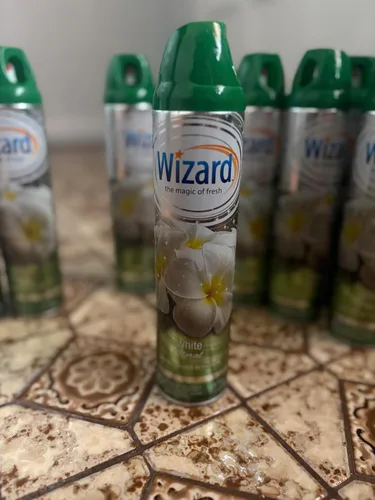 Wizard The Magic of Fresh - Neutralizador de olores y ambientador, 10 onzas, floral blanco (paquete de 3) (el embalaje puede variar)