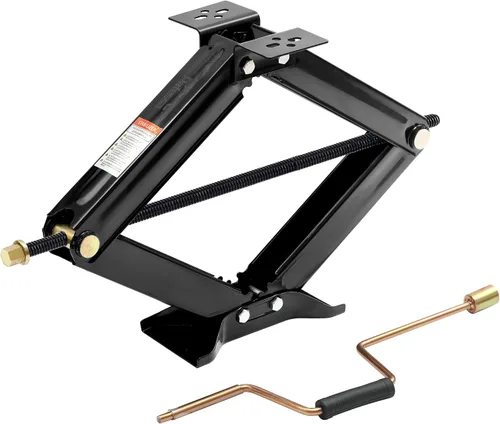 Estabilizador de Gato de Tijera para RV 6500lb Trabajo Pesado 24" Estabilizador de Remolque RV Gato de Tijera Nivelador para Remolque Camper con