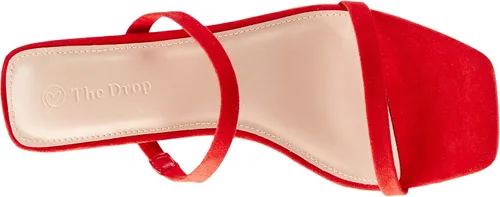 Miniatura 8 de The Drop Women's Avery Square Toe Two Strap High Heeled Sandal