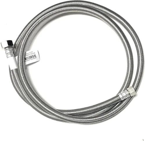 Miniatura 10 de Línea de conector de suministro de agua para grifo, línea de suministro de grifo, rosca de compresión hembra de 3/8 x rosca de tubo de hierro hembra