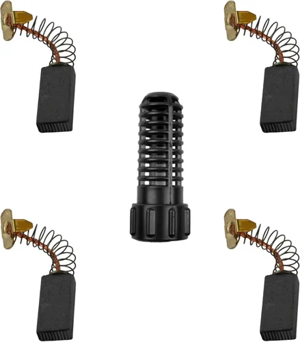 TIGEROAR Kit de repuesto para bomba de hierro fundido de 1/2 HP 1560 GPH, bomba de transferencia resistente, 120 V, filtro de succión (5 piezas)