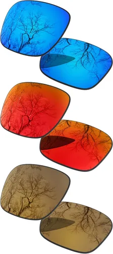 Miniatura 24 de ToughAsNails Set of 3 Replacement Lenses for Oakley Jupiter Squared Pack