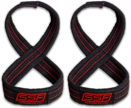 Serious Steel Fitness - Figura 8 - correas | Correas para peso muerto | Sogas para cargar
